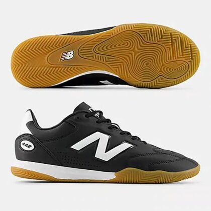 click to view the New Balance 442 Pro V3 IN Soccer Cleats (2E-Wide) | Core Pack